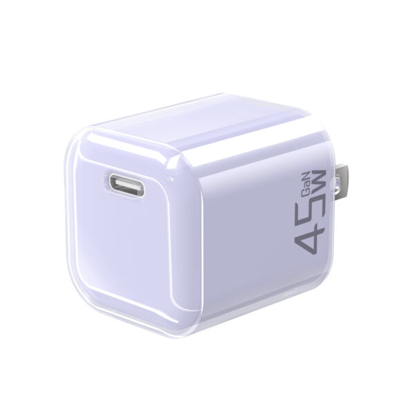 PD 45W crystal shell colorful USB C Charger - Image 4
