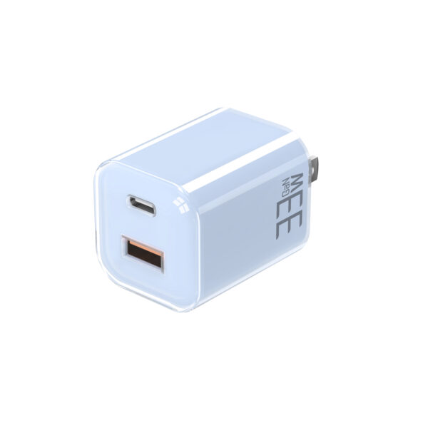 30W Crystal Shell 1A1C PD Wall Charger