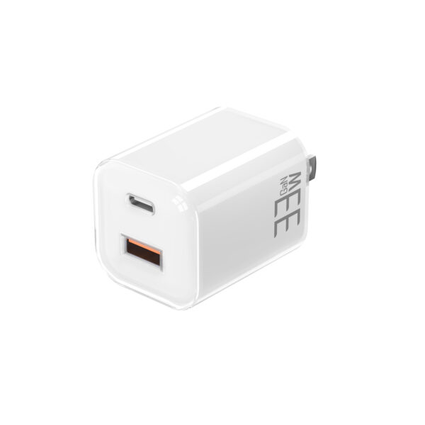 30W Crystal Shell 1A1C PD Wall Charger - Image 4