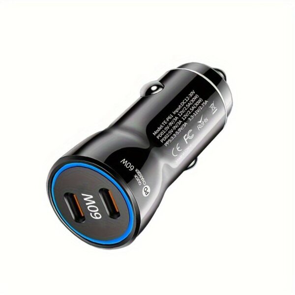 60W Quick Car Charger