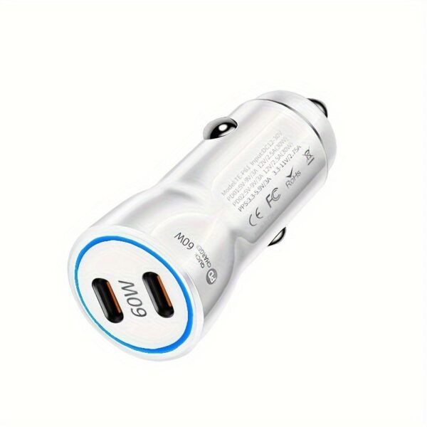 60W Quick Car Charger - Image 2