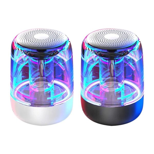 Transparent LED Bluetooth Speaker