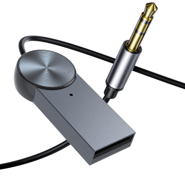Bluetooth 5.0 Stereo USB Car Receiver Audio Adapter - Image 2