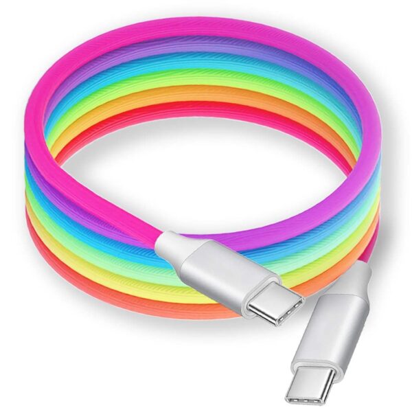 Colourful usb charging data cable - Image 2