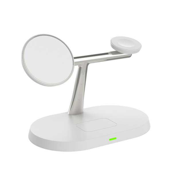 5W 3 in 1 Magnetic Wireless Charger Stand - Image 4