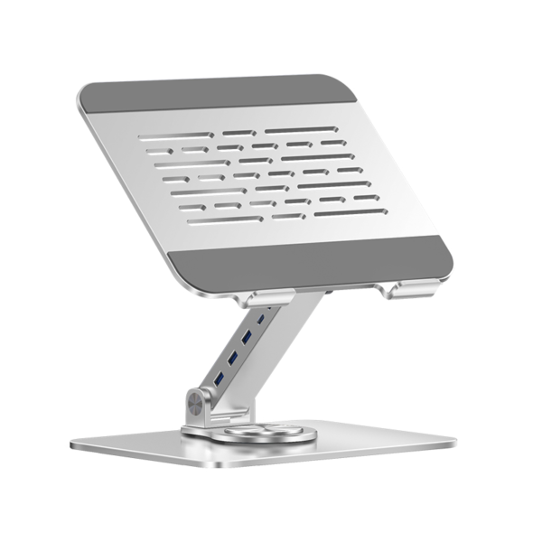 Multifunctional 360 Rotation Laptop Stand with Usb Hub Ports
