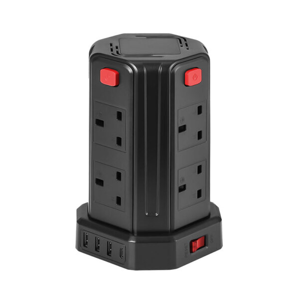 Vertical Charging Hub Tower Surge Protector - Image 2