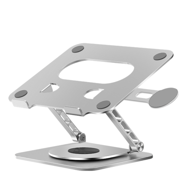 Multifunctional 360 Rotation Laptop Stand with Usb Hub Ports - Image 4