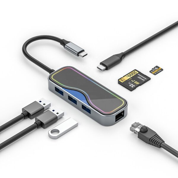 7 in 1 USB3.0 Hub Expander - Image 4