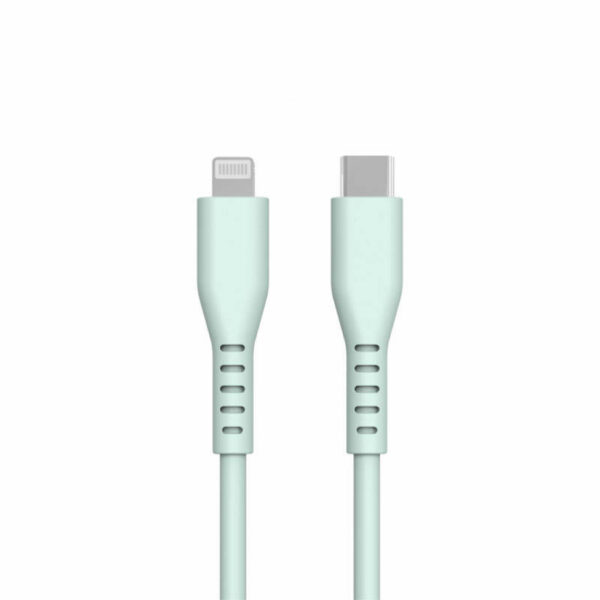 Silicone USB-C to Lightning Quick ChargingData Cable - Image 3