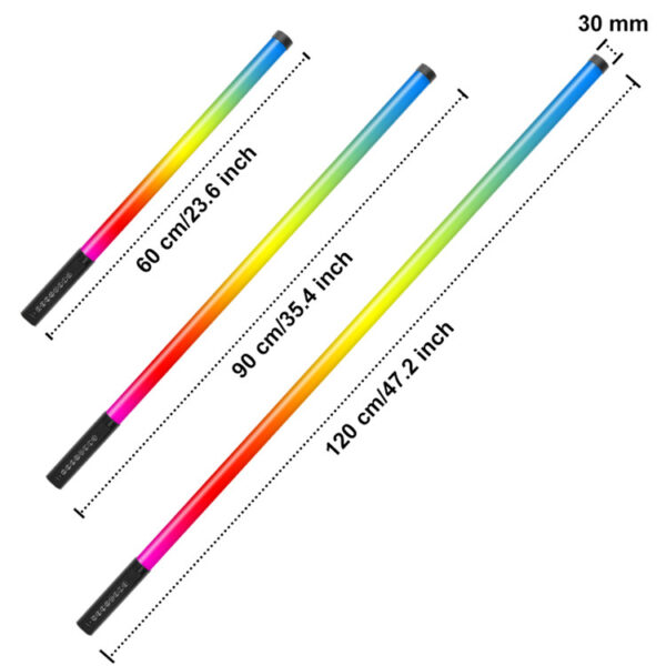 Rechargeable RGB tube light - Image 2