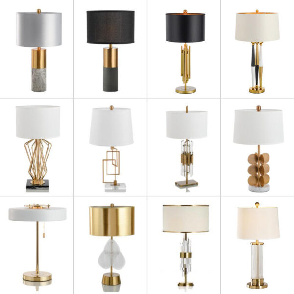 Vintage Modern Nordic Reading Bed Side Lamp Luxury
