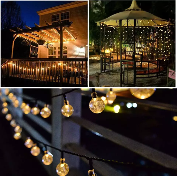 Led Bubble Crystal Ball String Lights - Image 4