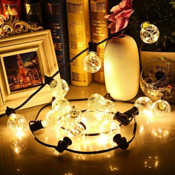 Led Bubble Crystal Ball String Lights - Image 2
