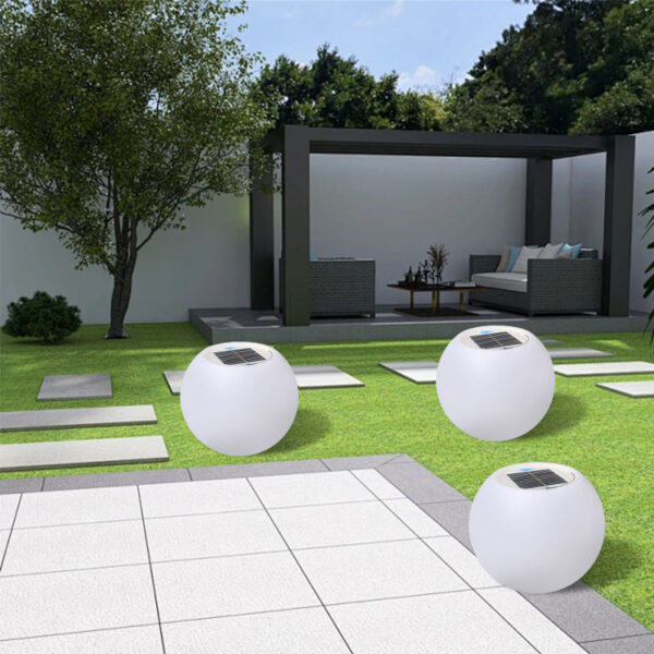 IP68 Waterpoof Colorful LED Solar Lawn Light - Image 3