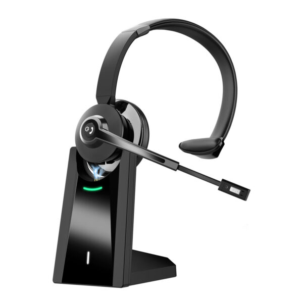 Noise Cancelling Wireless Bluetooth Trucker Headphone with Microphone - Image 2