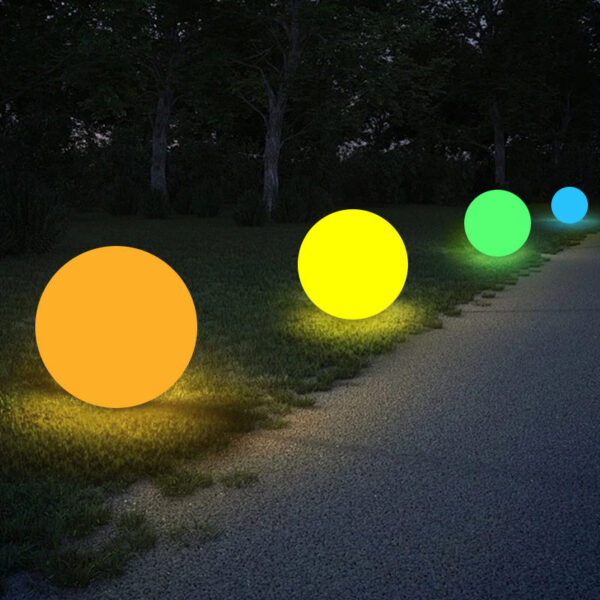 IP68 Waterpoof Colorful LED Solar Lawn Light - Image 6