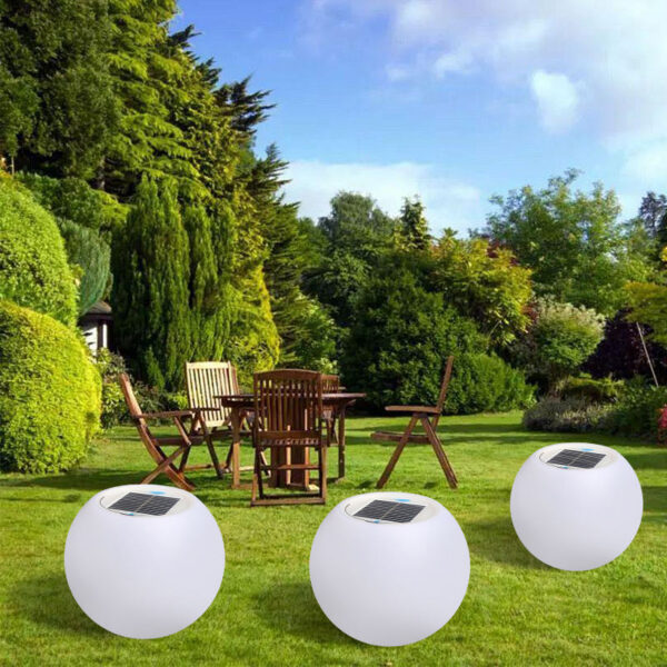 IP68 Waterpoof Colorful LED Solar Lawn Light - Image 2